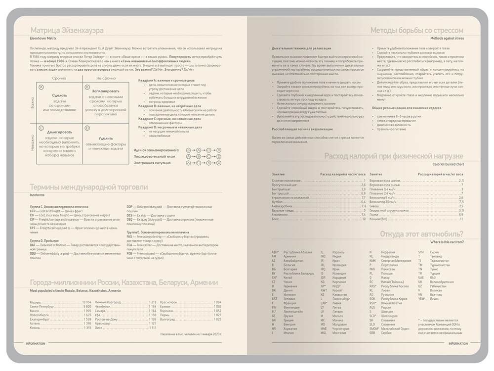 Ежедневник недатированный А6 Megapolis Color