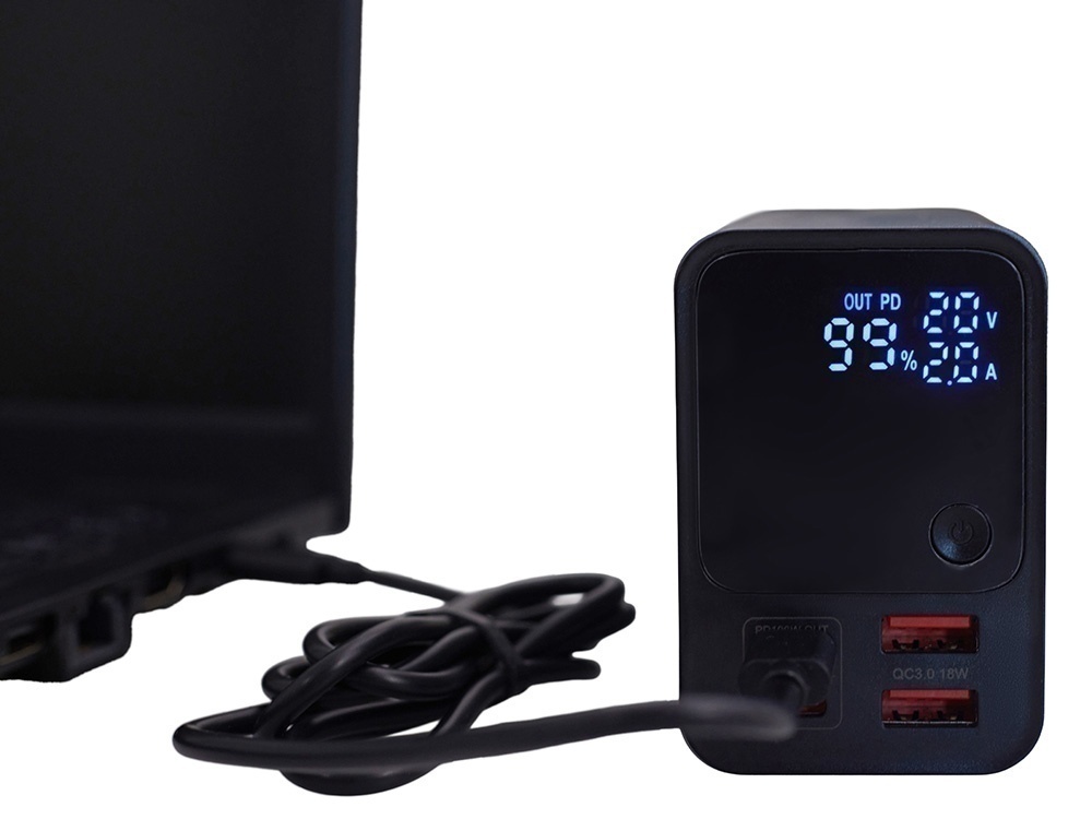 Внешний аккумулятор для ноутбуков EpIQ, 100 Вт, 30000 mAh