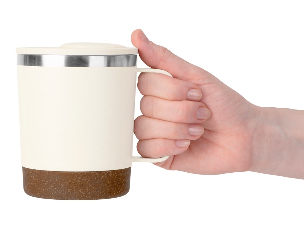 Стальная кружка с двойными стенками и магнитным клапаном Swipe