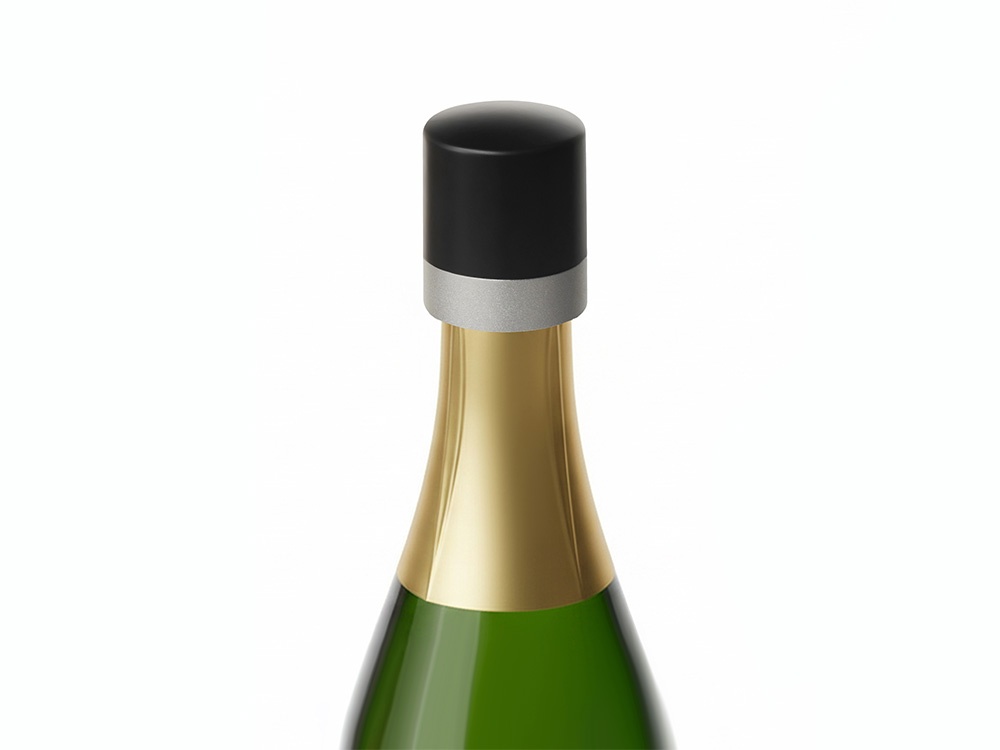 Набор из двух бокалов и пробки для шампанского Bubbly Bliss