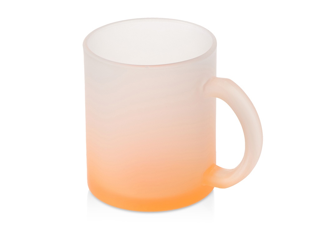 Стеклянная матовая кружка с градиентом для сублимации Омбре