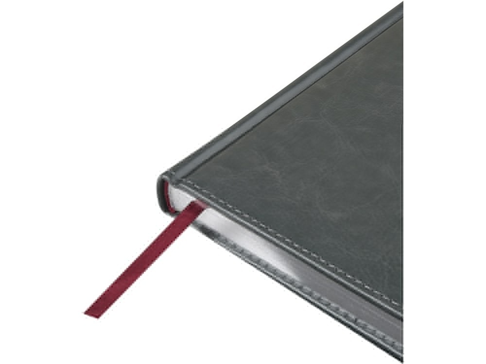 Ежедневник недатированный А6+ Sidney Nebraska с серебряным срезом