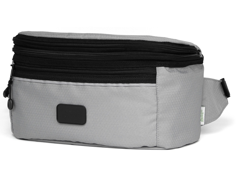 Рюкзак-трансформер 2-в-1 Athletica водостойкий с поясной сумкой из переработанного пластика