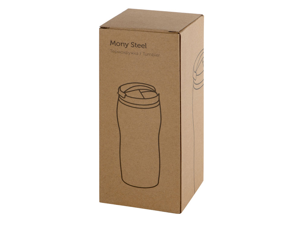 Термокружка Mony Steel soft-touch