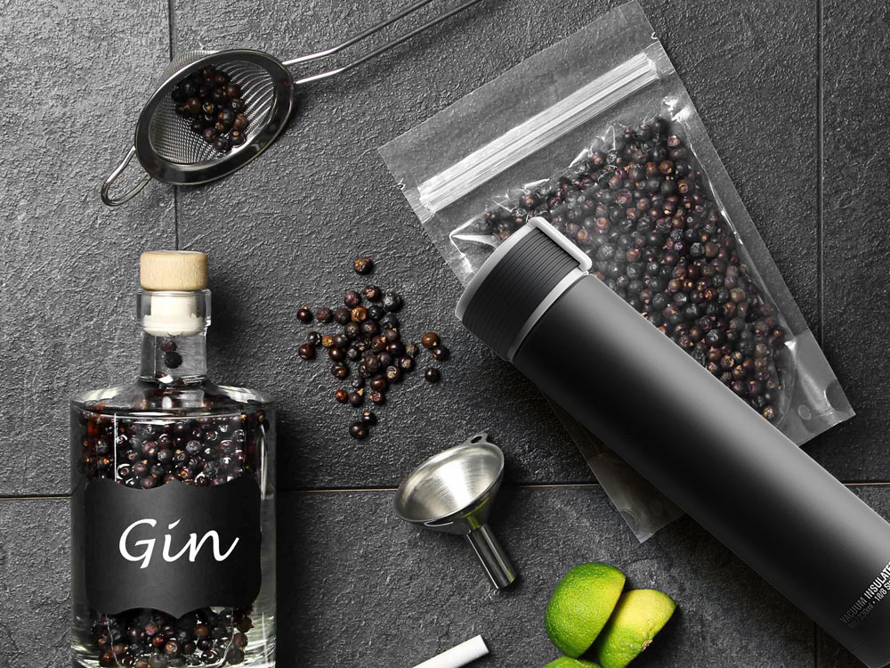 Вакуумный термос с петелькой SKINNY MINI, 230 мл