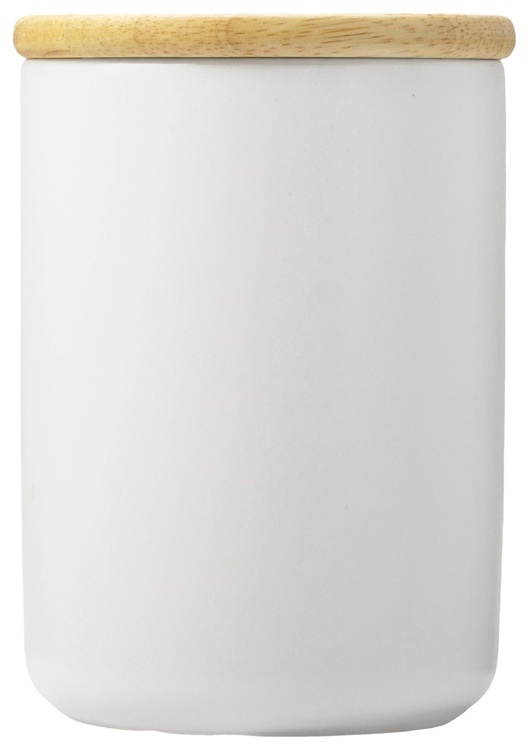 Кружка с ручкой и крышкой из каучукового дерева Jeny