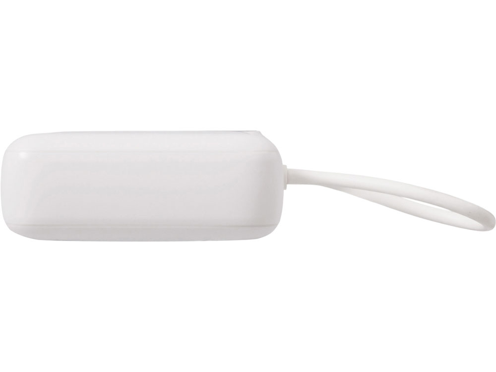 Внешний аккумулятор со встроенным кабелем Liri, QC/PD, 10000 мАч