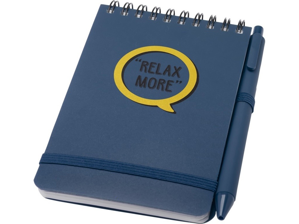 Блокнот А6 Thalaasa с шариковой ручкой