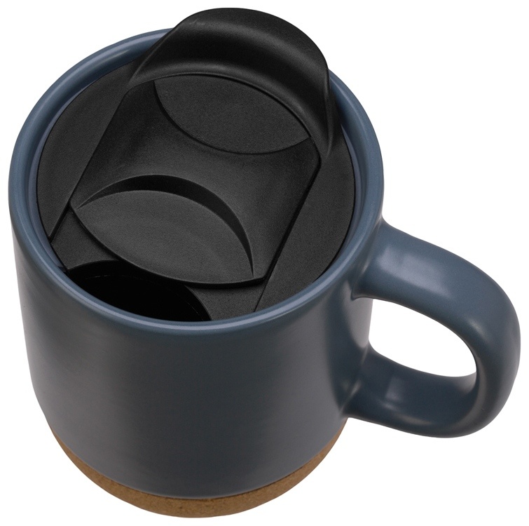 Кружка с пробковым дном и крышкой Denpasar