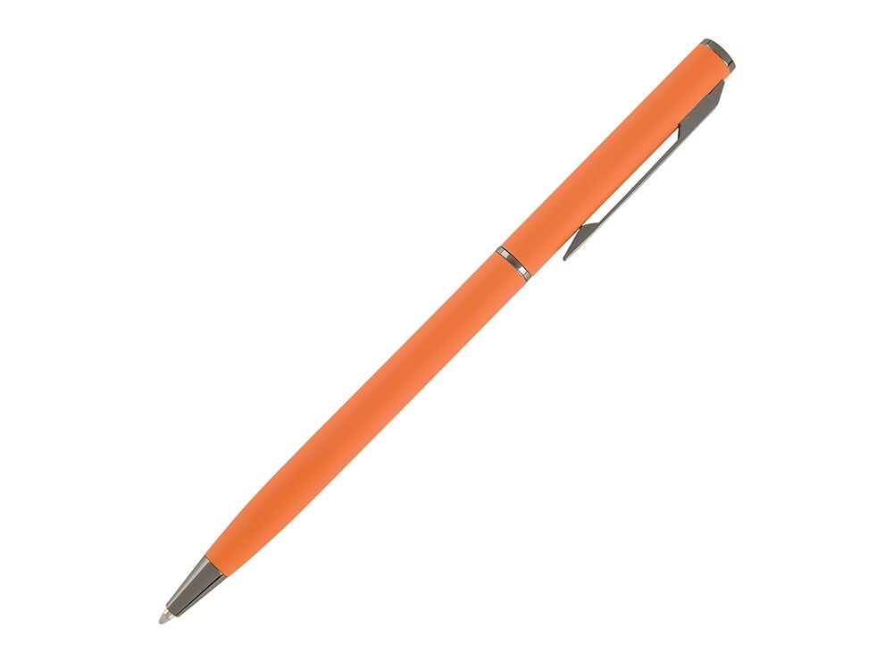 Ручка металлическая шариковая Palermo, софт-тач