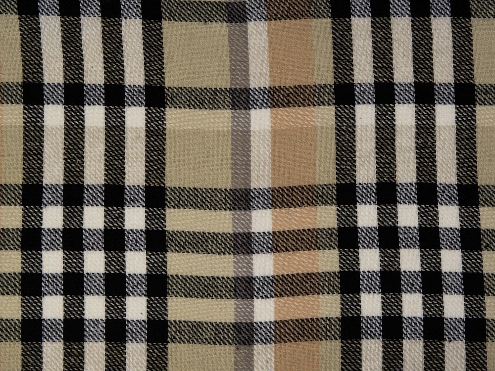 Плед Liner хлопковый с бахромой