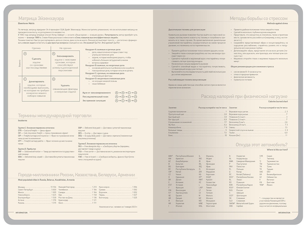 Ежедневник недатированный А6 Megapolis Color