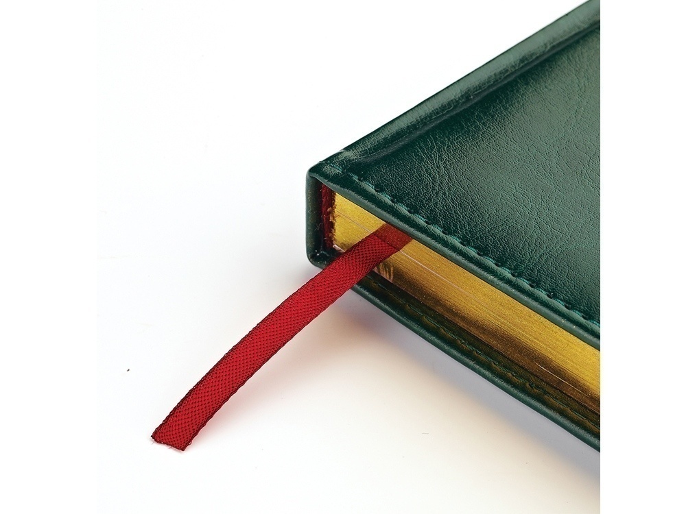 Ежедневник недатированный А6+ Sidney Nebraska с серебряным срезом