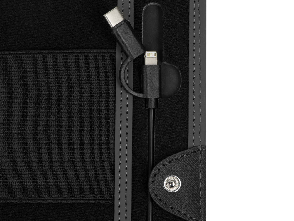 Органайзер с функцией беспроводной зарядки Manner, 5000 mAh