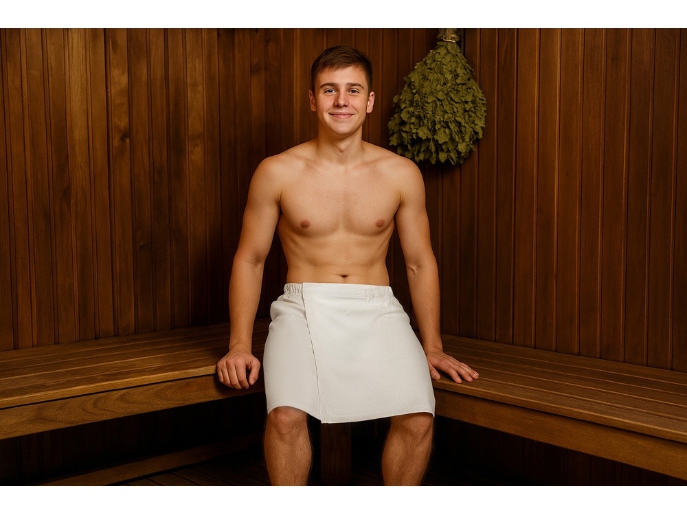 Килт для бани холщовый Retreat, мужской