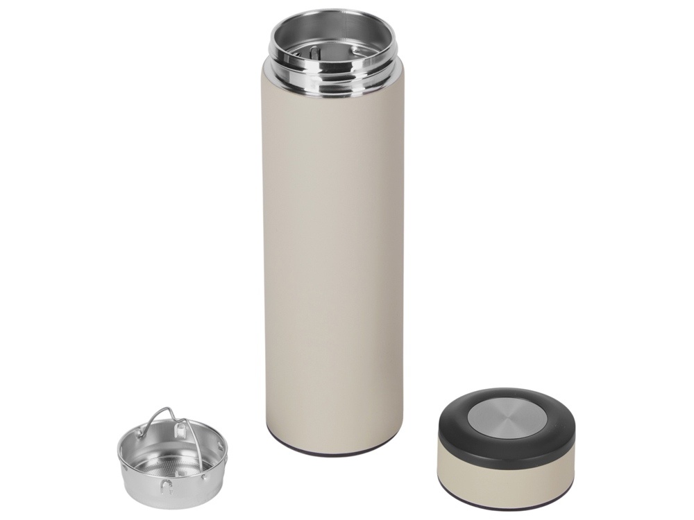 Термос Confident с покрытием soft-touch