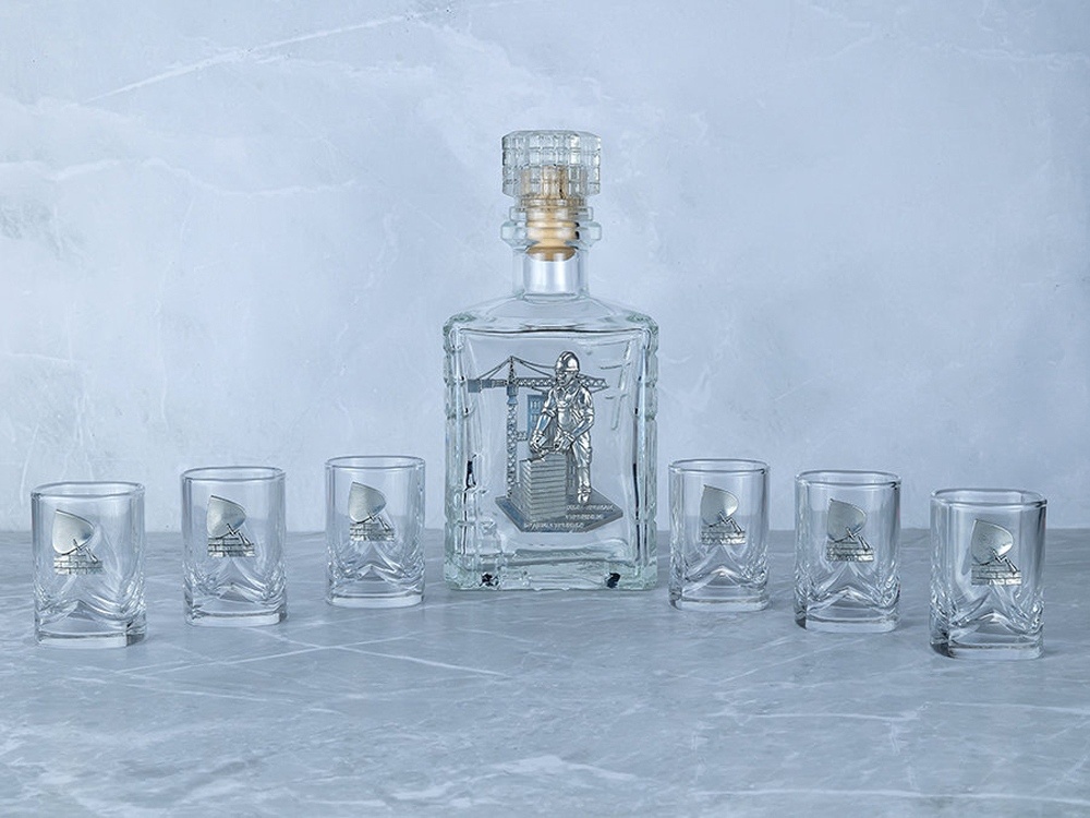 Набор со штофом Строительный