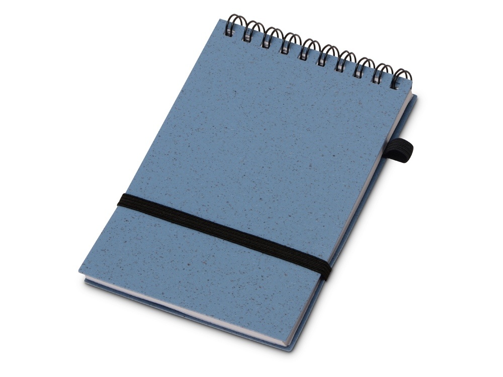 Блокнот Toledo S с шариковой ручкой из пшеницы и пластика