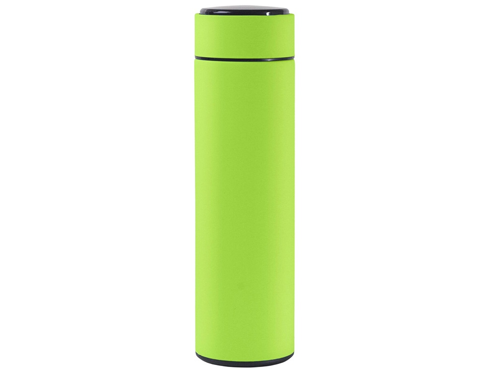 Термос FAMILY MARK LED, индикатор, soft touch