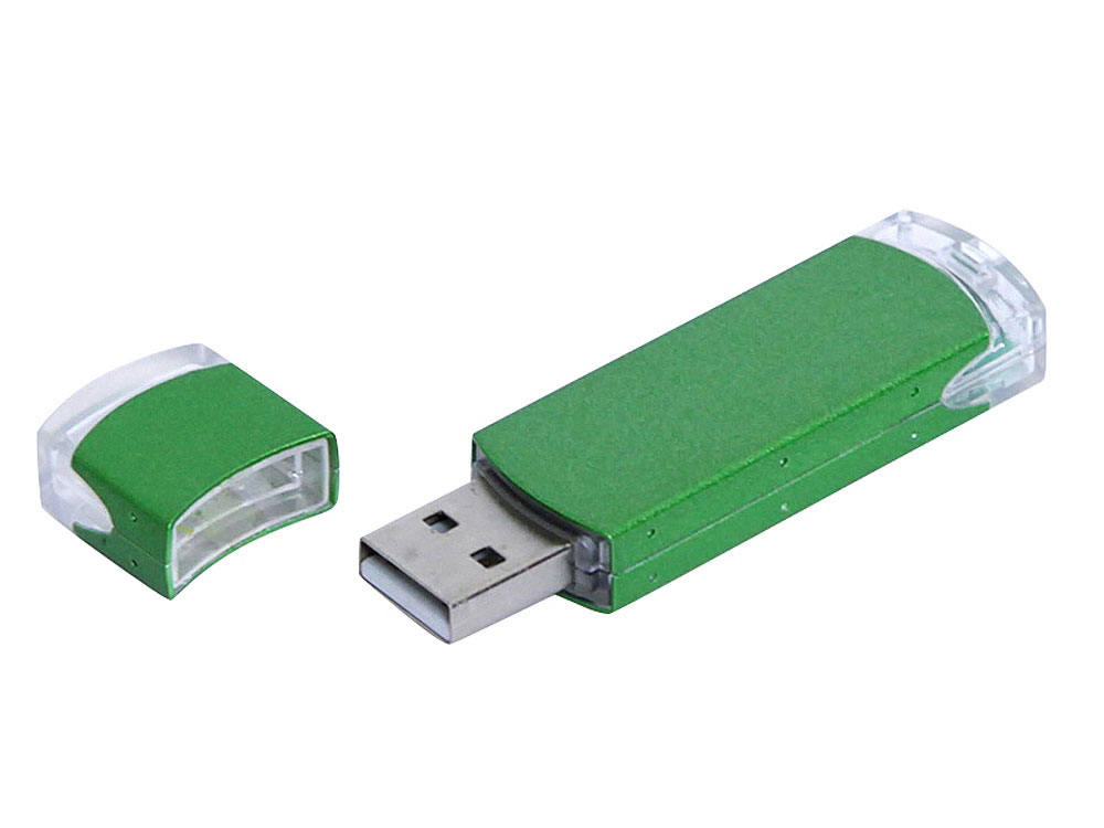 Флеш-накопитель USB 2.0 на 8 Гб классического прямоугольного дизайна для промоакций