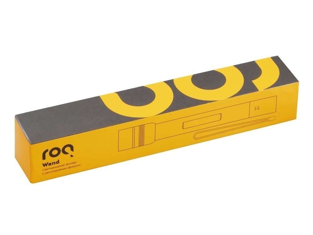 Фонарь на батарейках с регулируемым фокусом Wand, IPX7, 250 Лм